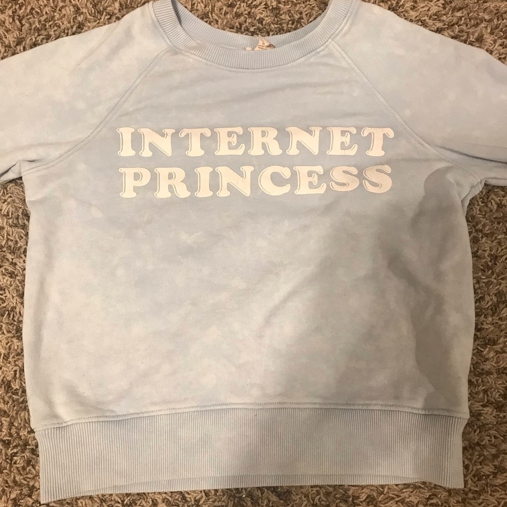 Light blue sweater